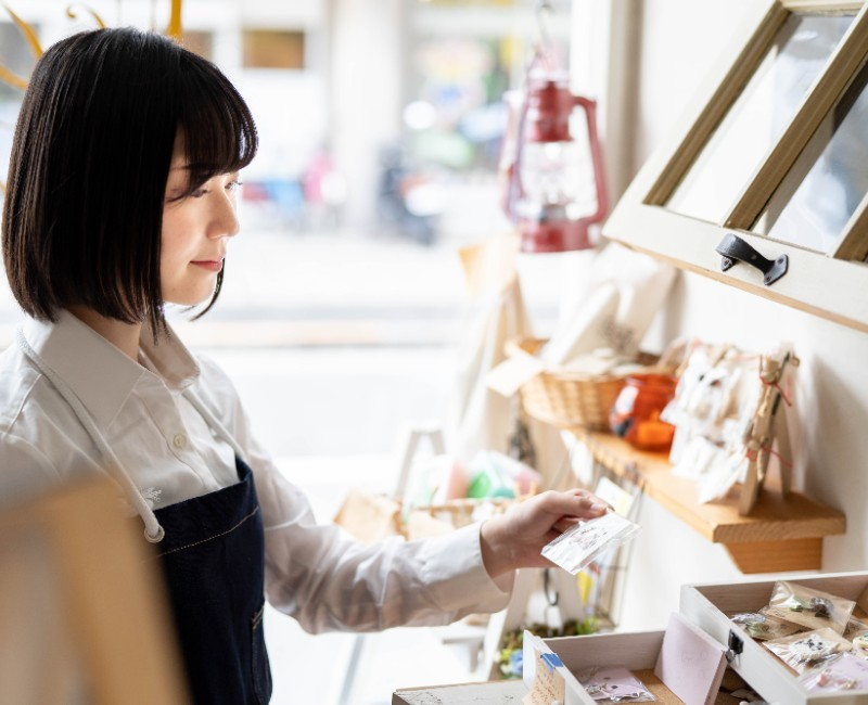 お客様の声（小売業・アクセサリー店経営者様）