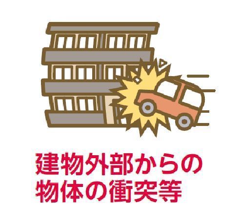 マンションドクター火災保険補償内容（建物外部からの物体の衝突）