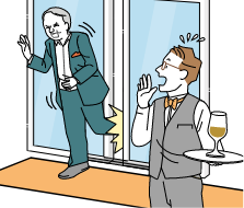 施設管理上のリスク事例（看板落下や設備の誤作動など）